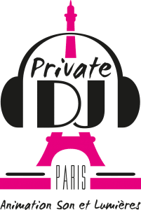 Logo Private DJ Paris-Tour Eiffel Rose