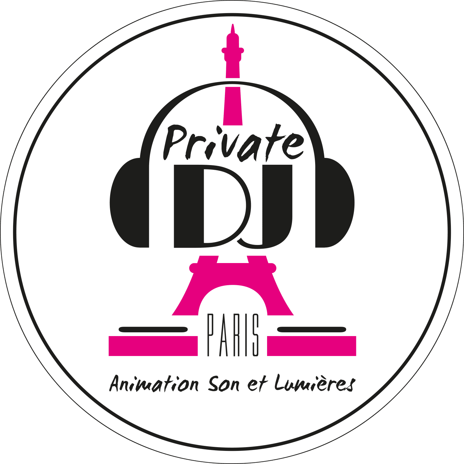 White-Logo-Private Dj Paris